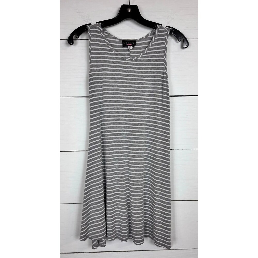 Discreet Sleeveless Mini Dress Women's Size Small